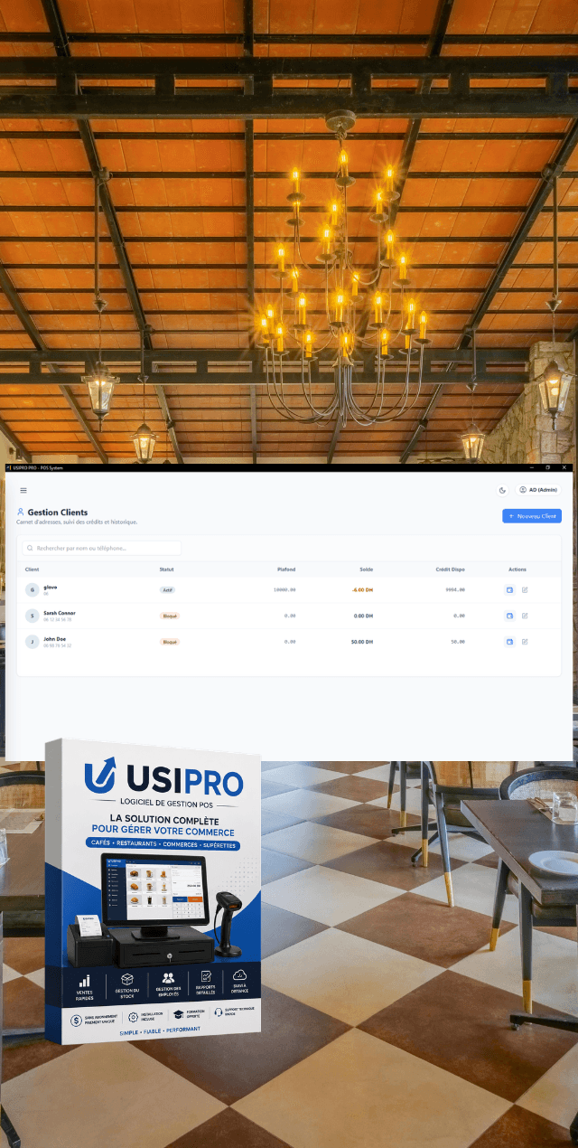 Clients et fournisseurs dans USI Pro